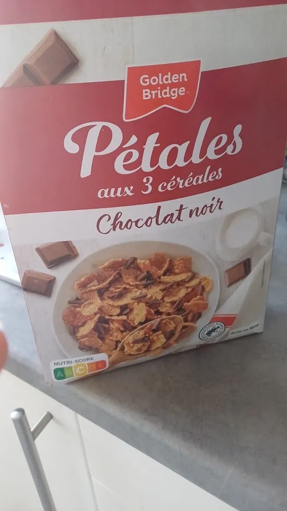 Pétales aux 3 céréales chocolat noir