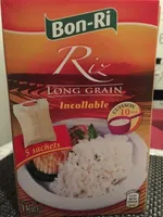 Riz long grain incollable