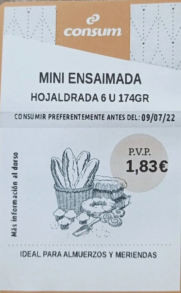 Mini ensaimada