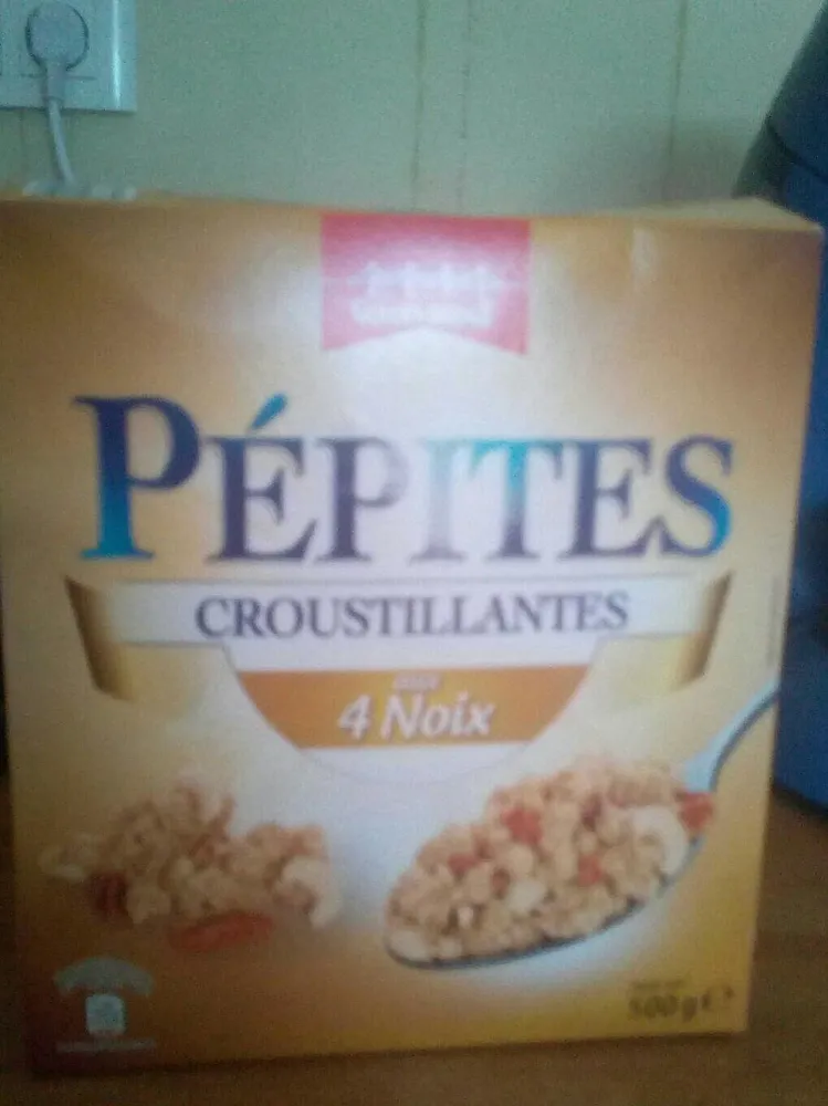 Pépites croustillantes aux 4 noix