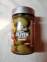 Gefüllte Oliven mit Paprika