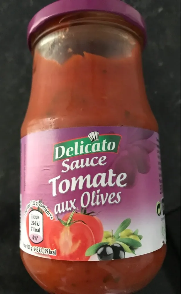 Sauce tomate aux Olives