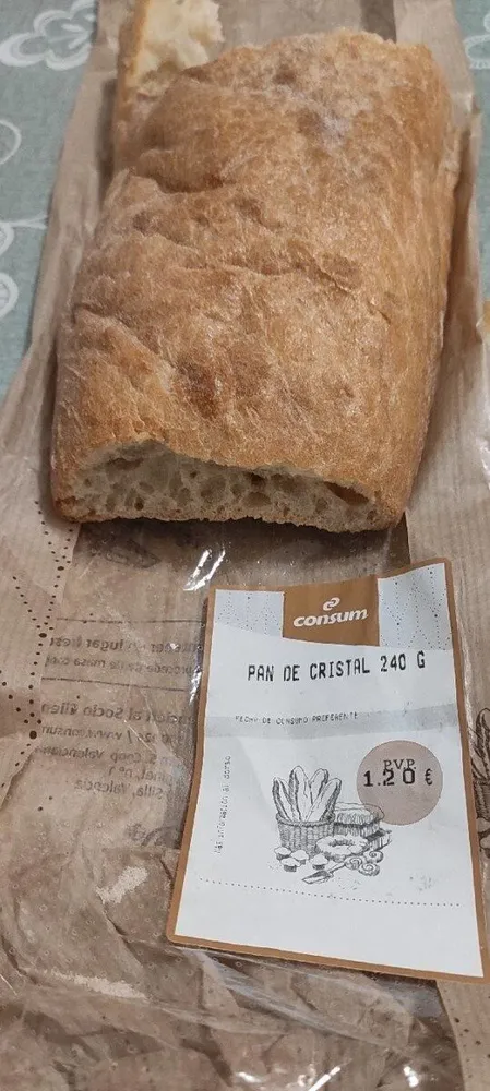 Pan de cristal