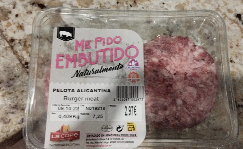 Burger meat