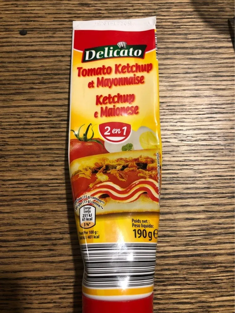 Tomato ketchup et mayo