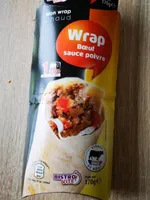 Wrap chaud Boeuf sauce au poivre