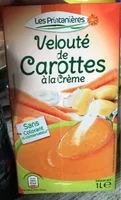 Velouté de carottes à la crème