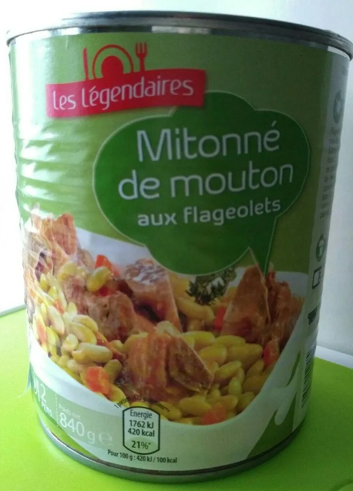 Mitonné de mouton aux flageolets