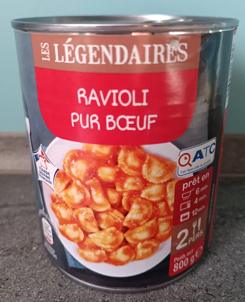 Ravioli Pur Bœuf, Sauce Italienne