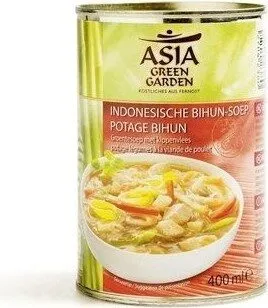 Potage bihun aux légumes et au poulet