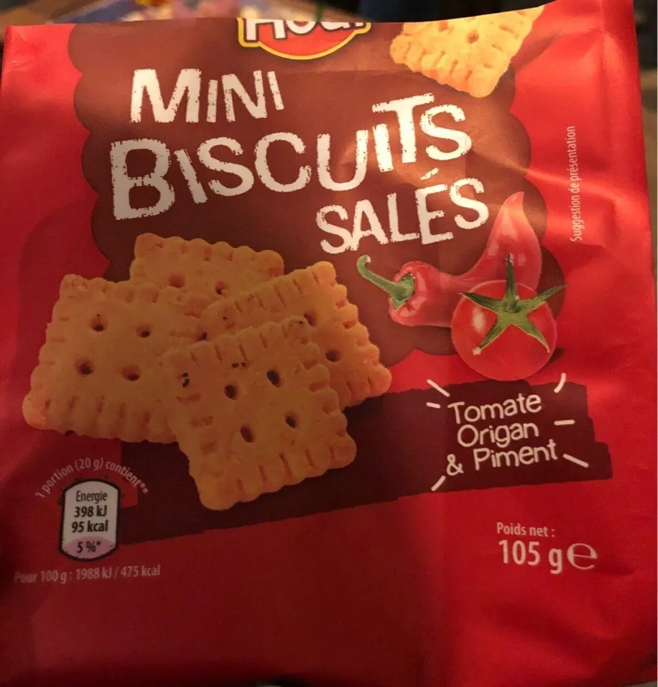 Mini biscuits salés
