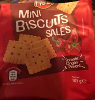 Mini biscuits salés
