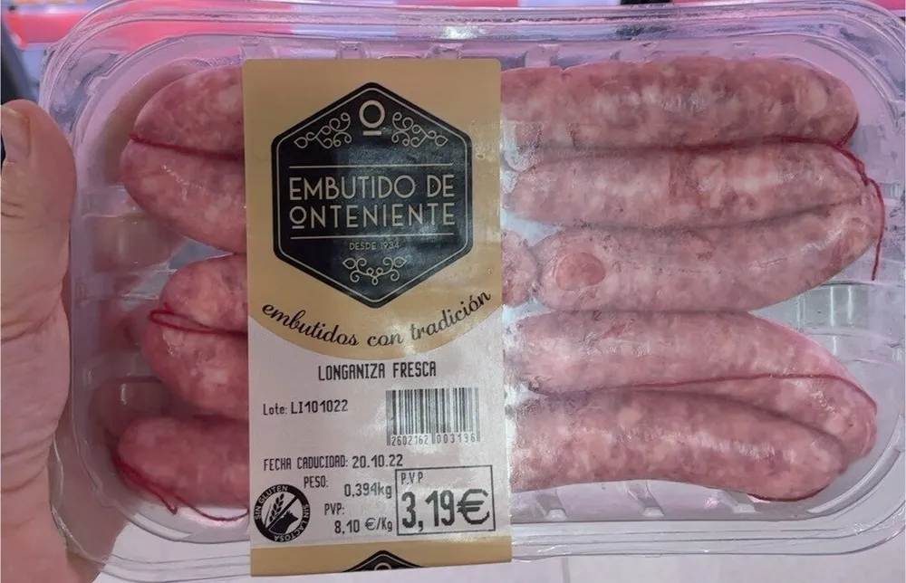 Embutido onteniente