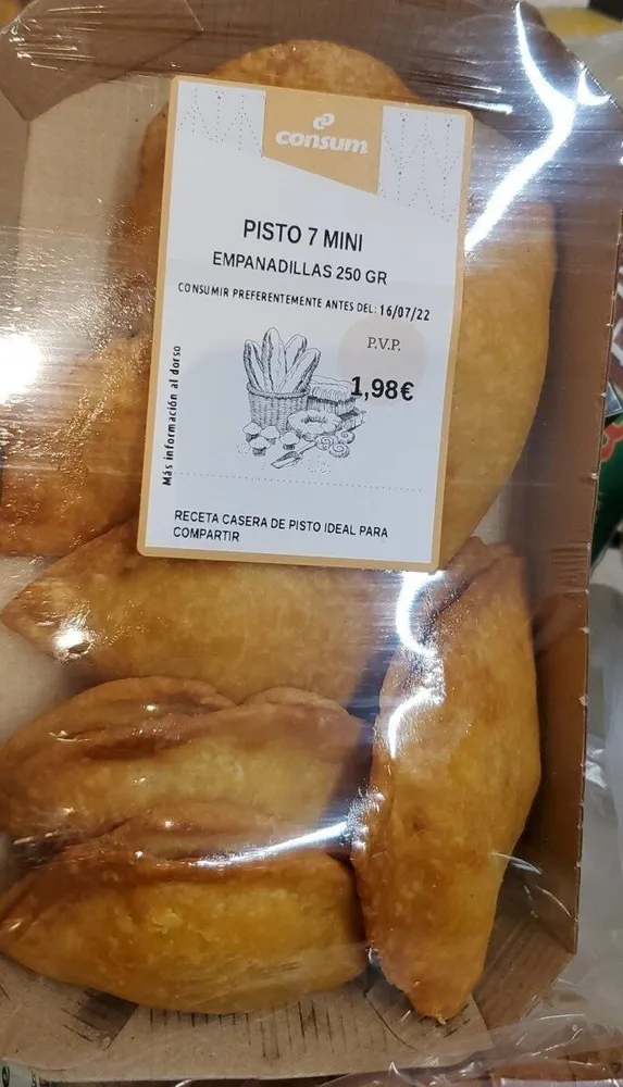 Mini Empanadillas Pisto