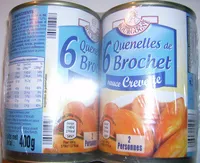 2 boites de 6 Quenelles de brochet sauce crevette
