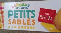 Petits Sablés à la Banane et au Rhum