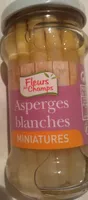 Asperges blanches miniatures