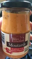 Moutarde au poivron et piment d'espelette