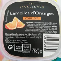 Lamelles d’oranges confites