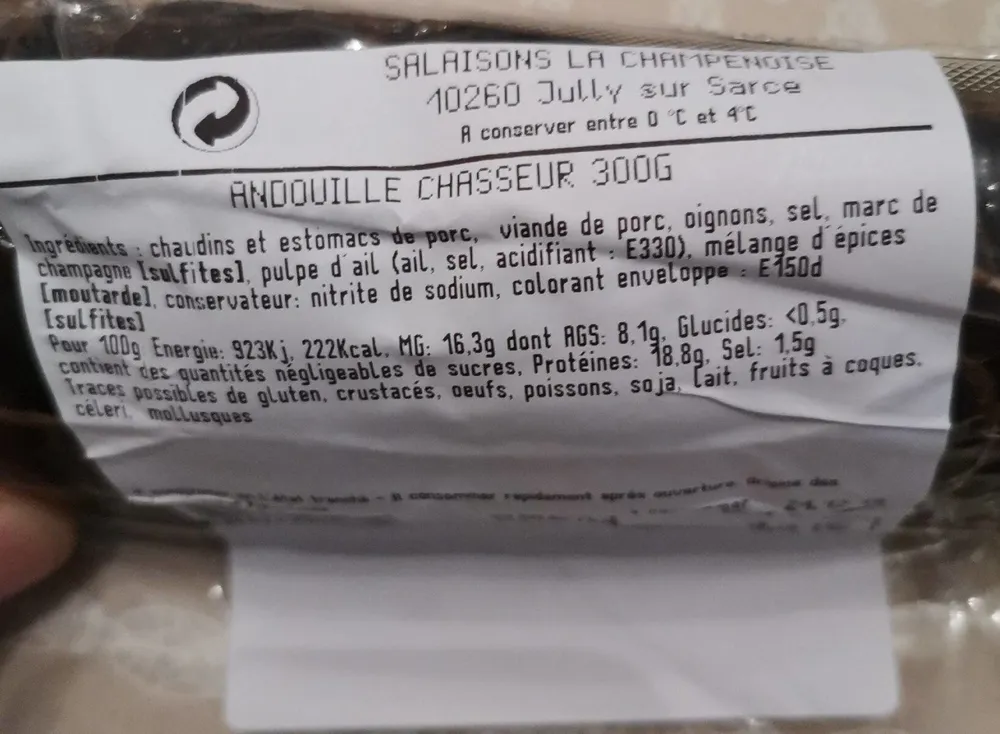 Andouille Chasseur