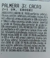 Palmera 3% cacao