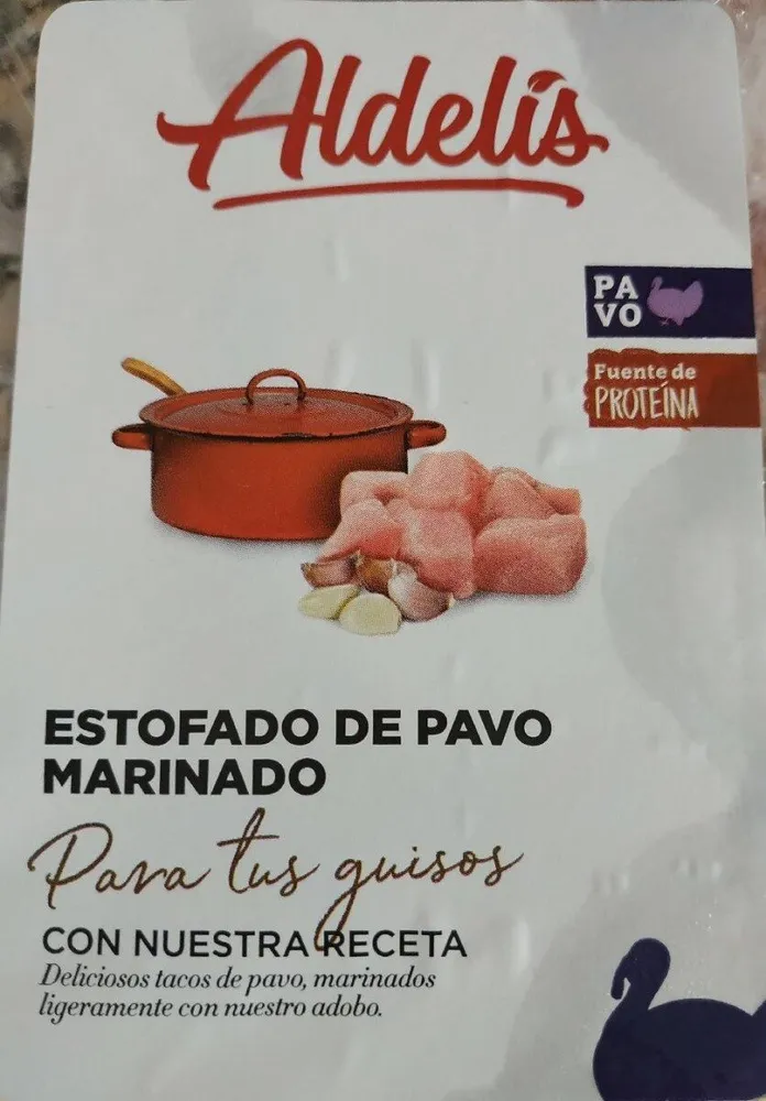Estofado de pavo marinado
