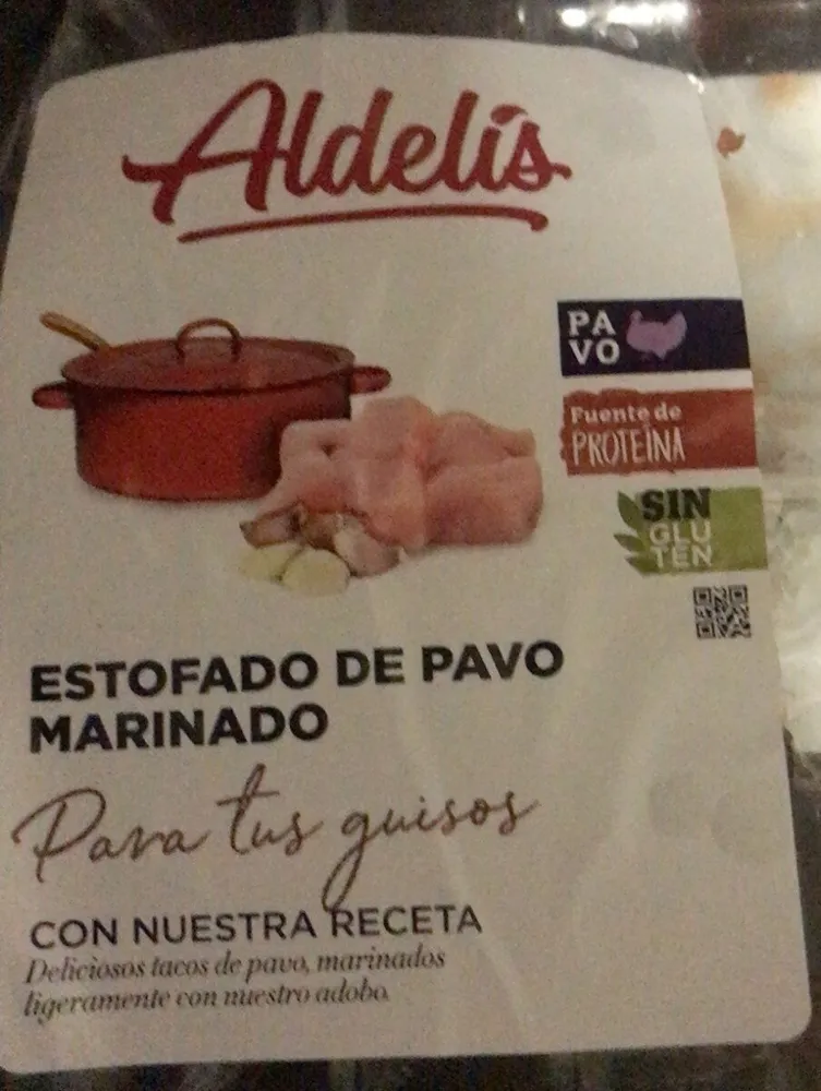 Estofado de pavo marinado