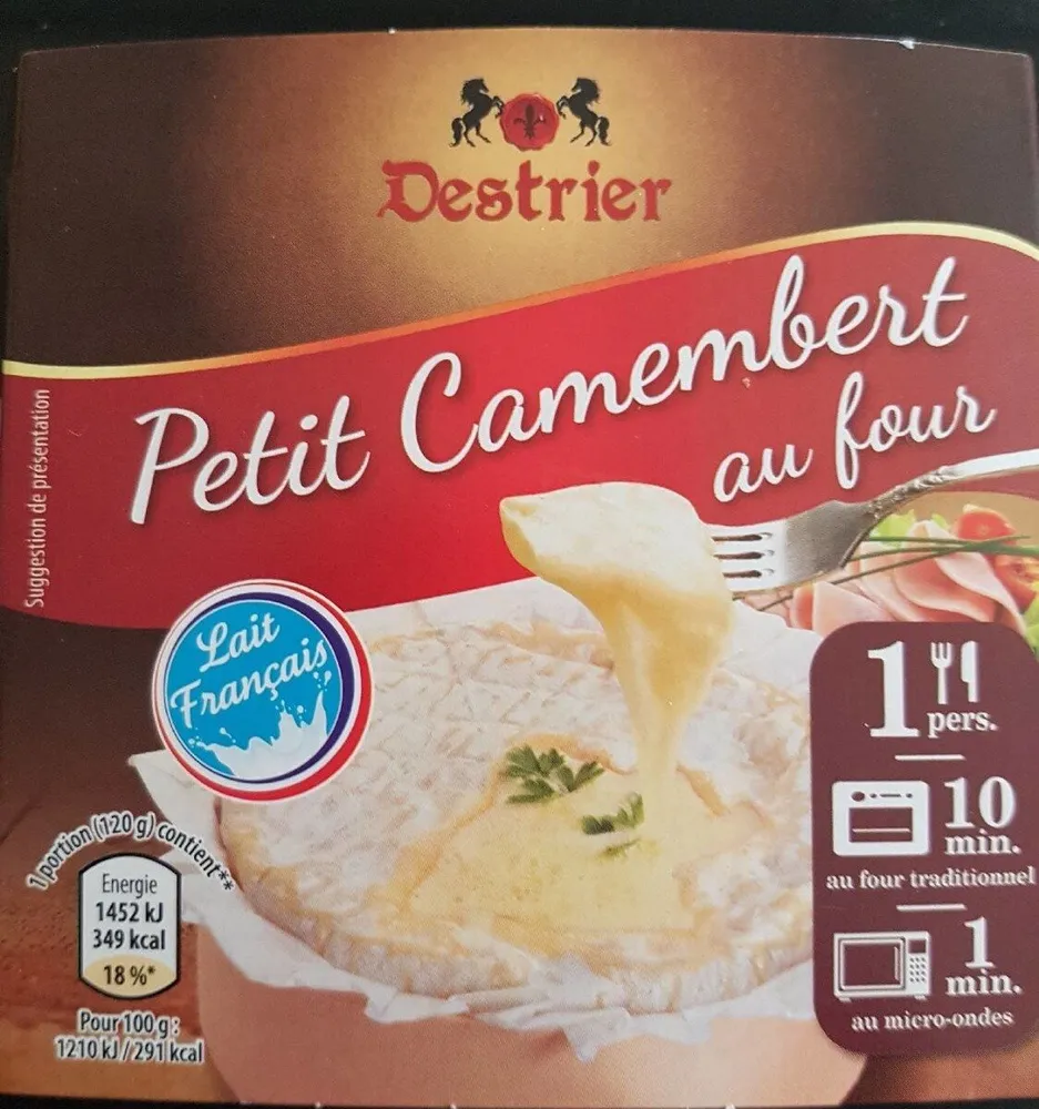 Petit camembert au four