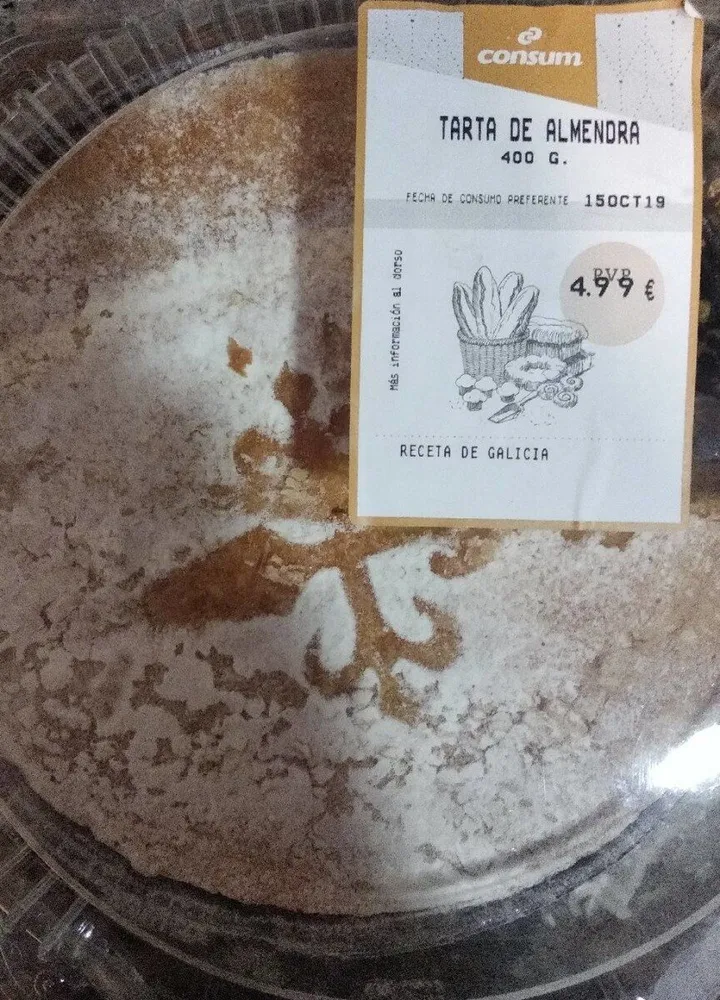 Tarta de almendra
