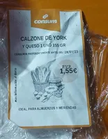 Calzone York queso