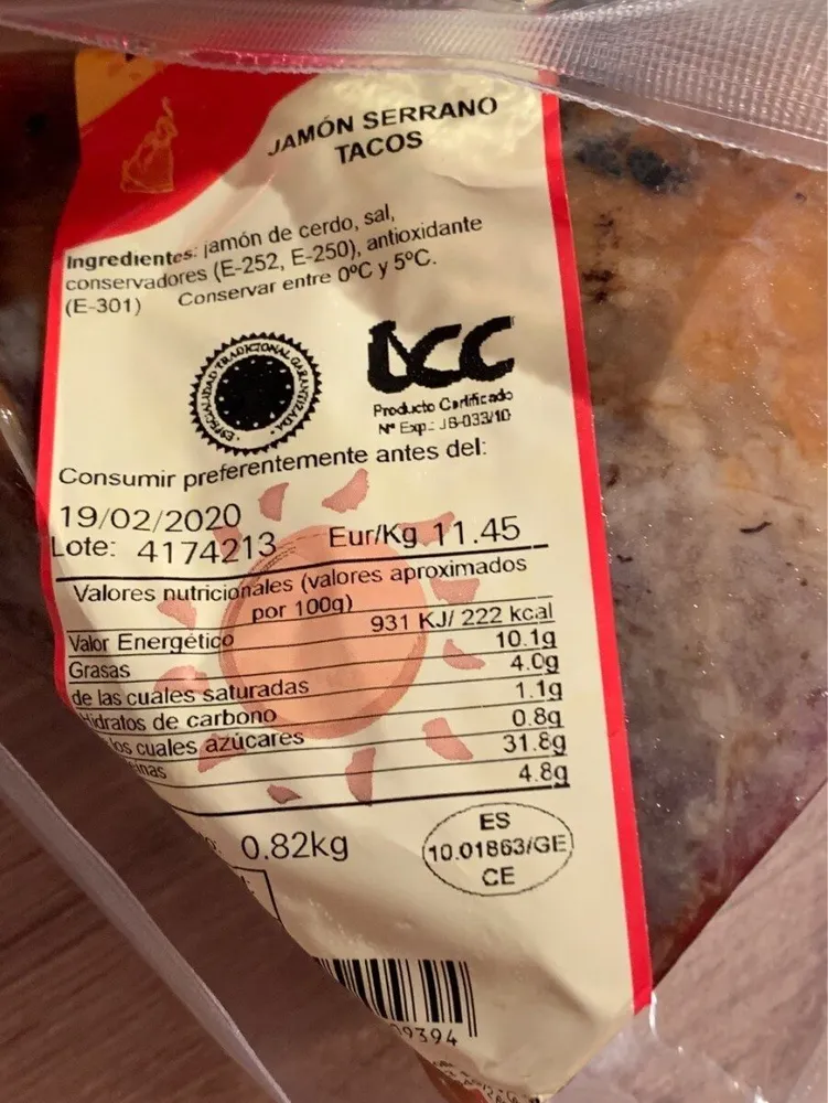Jambon serrano