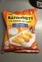 Bâtonnets de pomme de terre fromage frais et fines herbes