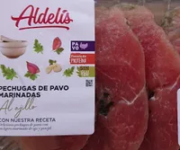 Pechugas de pavo marinada
