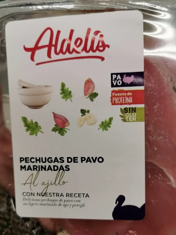 Pechuga de pavo marinadas