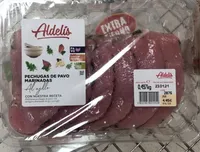 Pechugas de pavo marinadas al ajillo