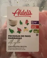 Pechugas de pavo marinadas