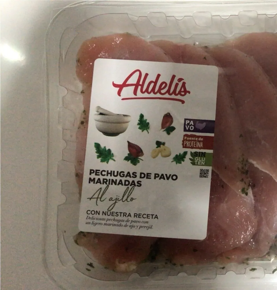 Pechuga de pavo marinadas