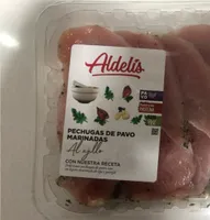 Pechuga de pavo marinadas