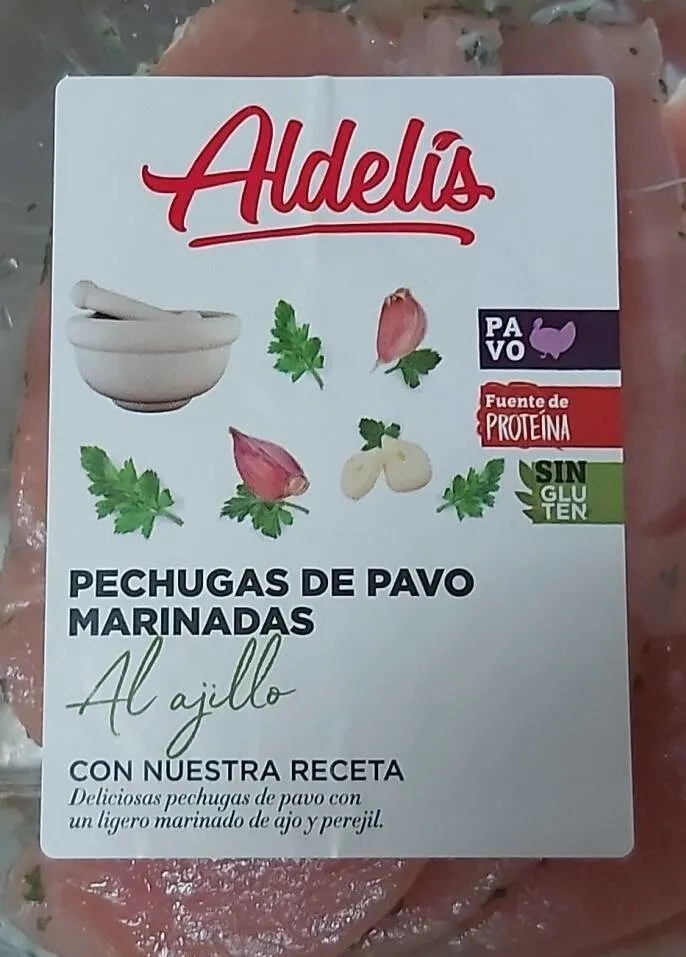 Pechugas pavo marinadas