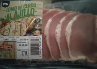 Lomo de cerdo al ajillo