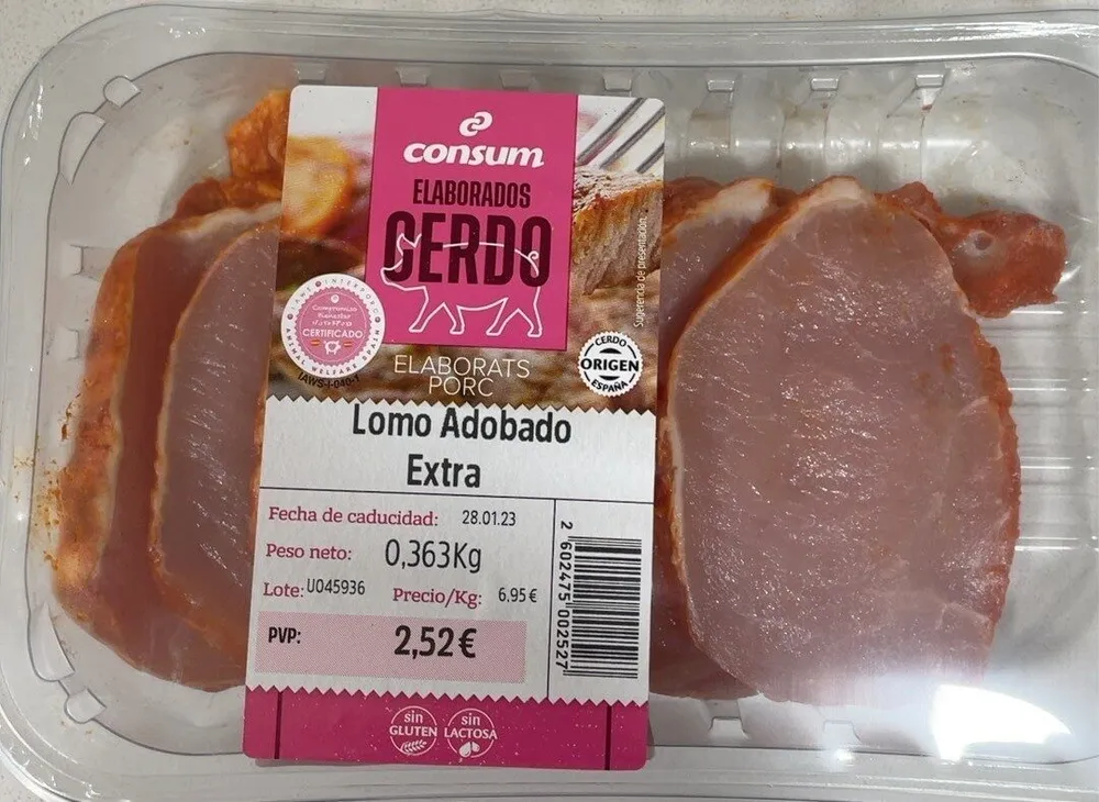 Lomo adobado extra