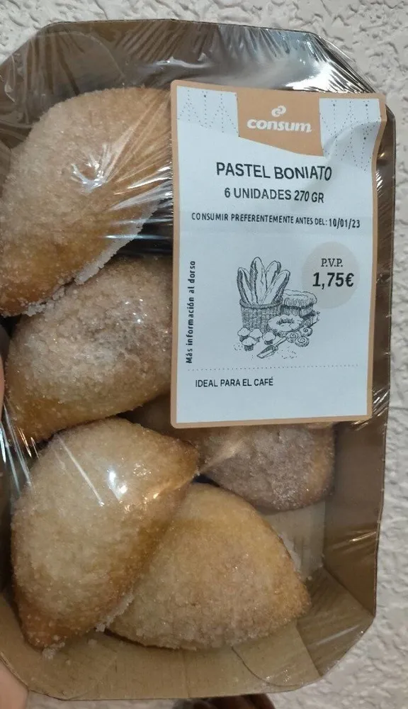 Pasteles de boniato