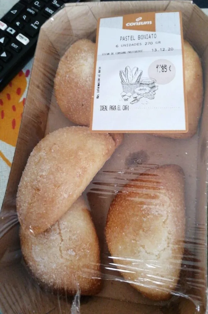 Pastel boniato