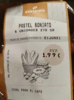 Pastel boniato