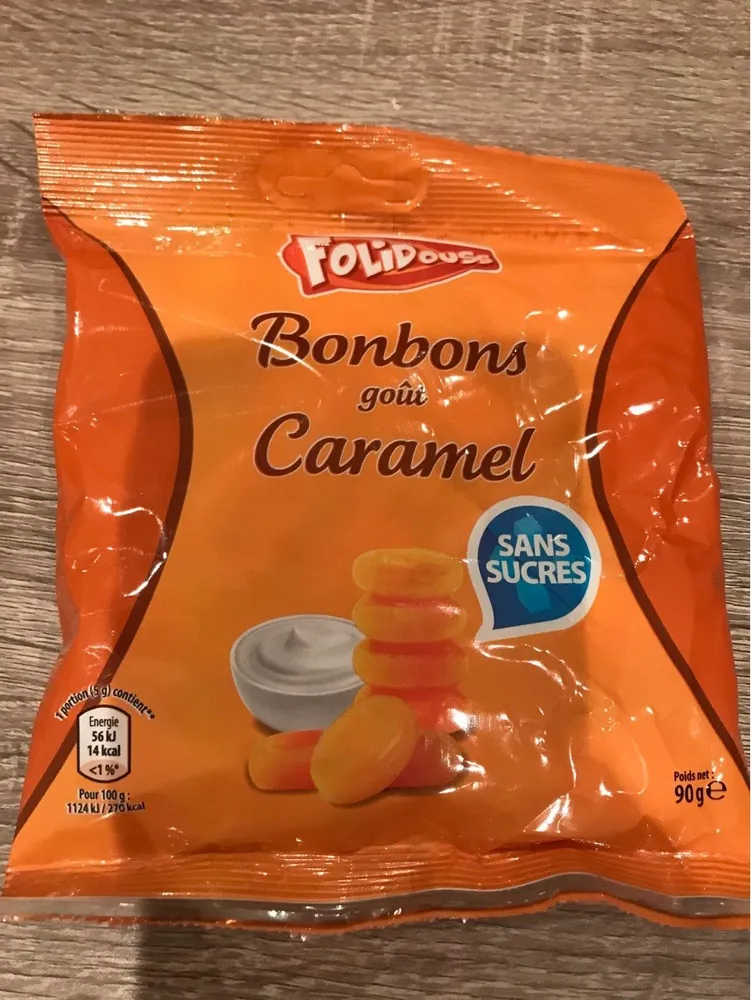 Bonbons gout Caramel