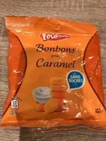 Bonbons gout Caramel