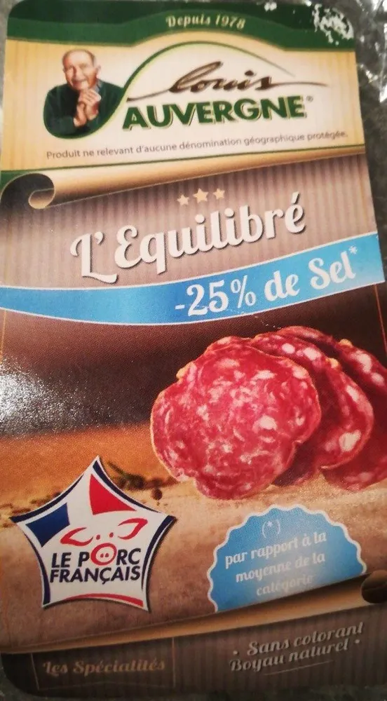 Saucisson sec pur porc