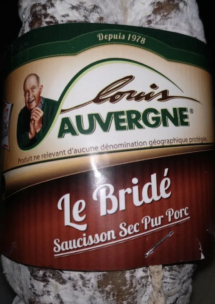 Saucisson sec pur porc gros bridé tradi