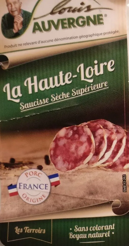 Saucisse sèche courbe supérieur haute loire