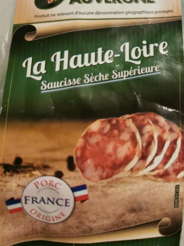 Saucisse sèche supérieure La Haute-Loire